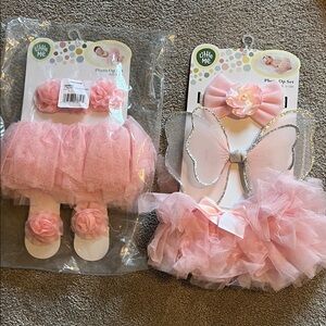 Little Me Pink Tutu and Butterfly Wings photo op Sets